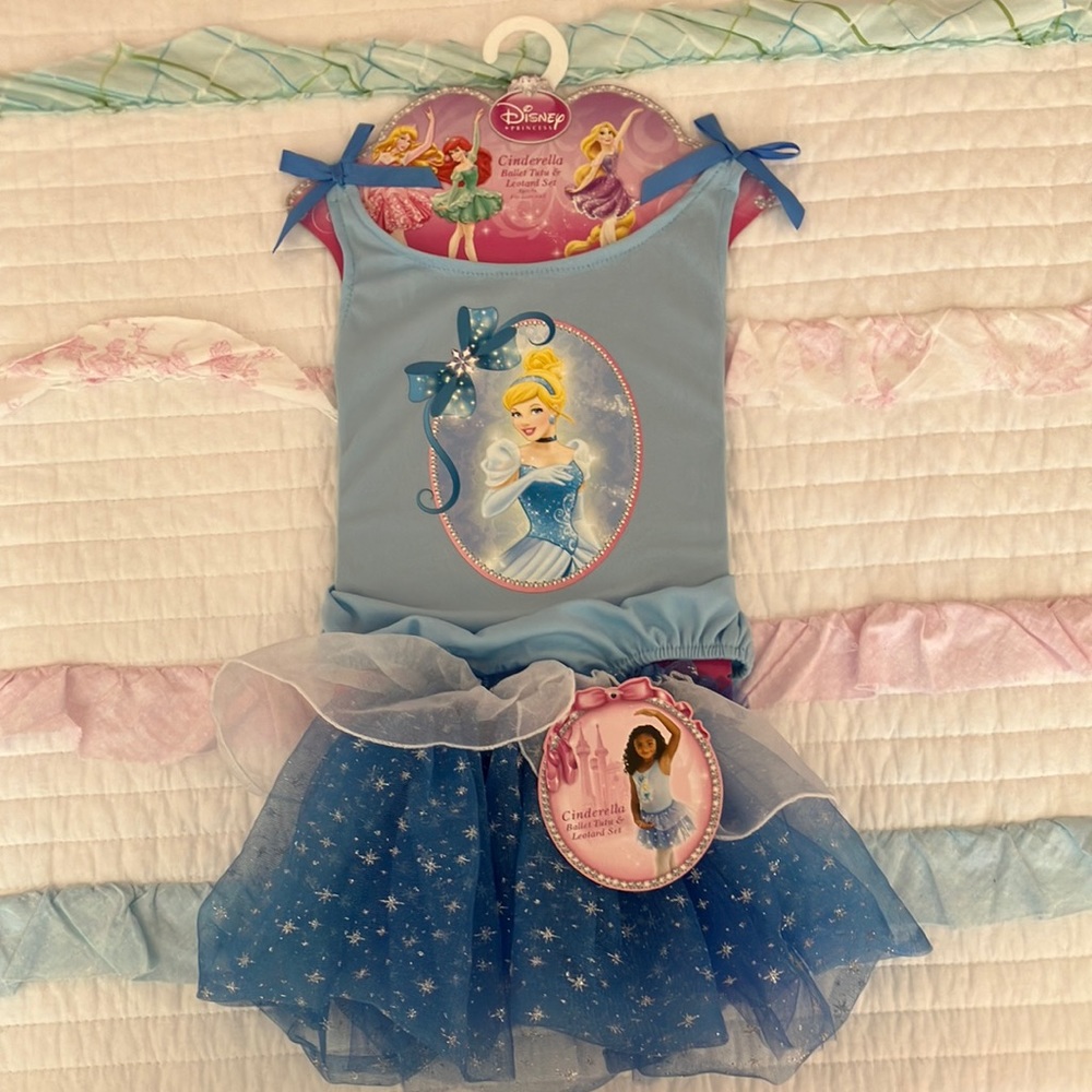Disney Princess Cinderella Ballet Tutu & Leotard Set